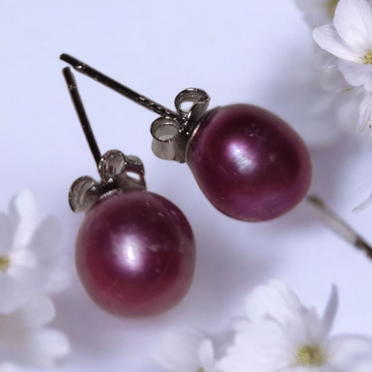 Simple Studs - Silver